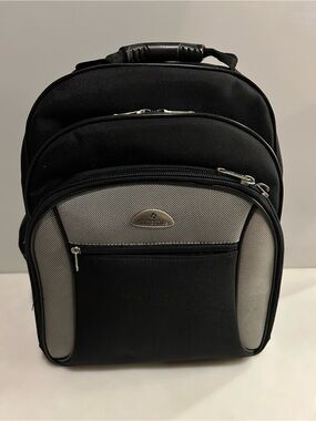 Samsonite Black and Grey Laptop Backpack